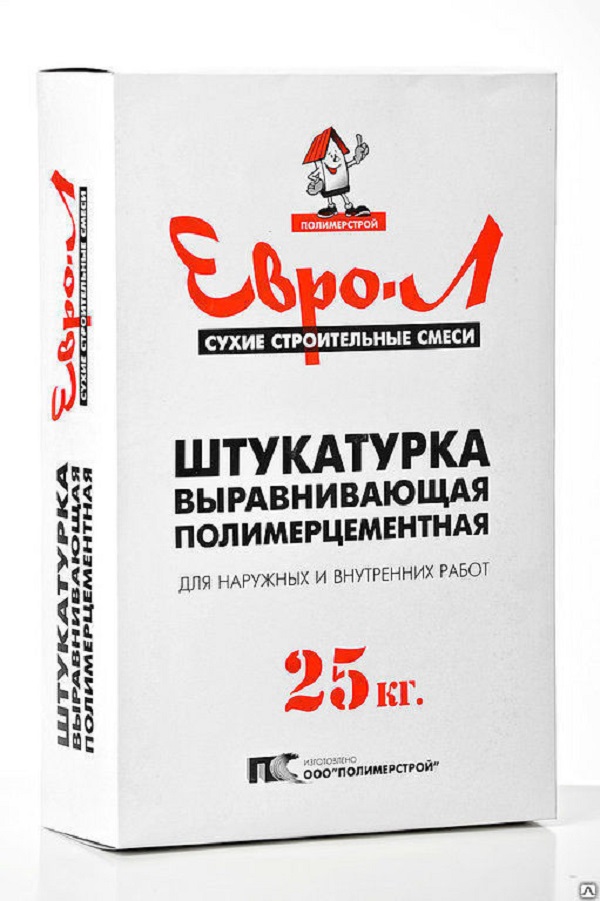 картинка Штукатурка П.Ц. ЕВРО-Л (25 кг) г. Белгород(48шт/пал) от магазина Евродом