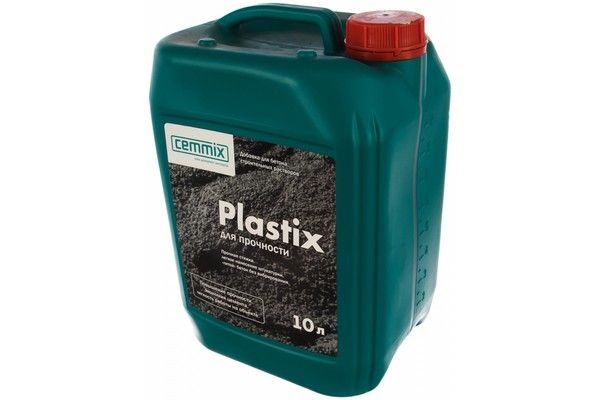 картинка Пластификатор для бетона Cemmix Plastix 10л от магазина Евродом