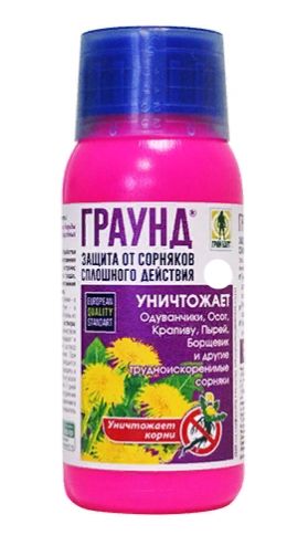 картинка Граунд 250мл от сорняков от магазина Евродом