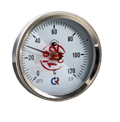 картинка Термометр БТ-30 накладной, 1/2"  0-120 (БТ-30) от магазина Евродом
