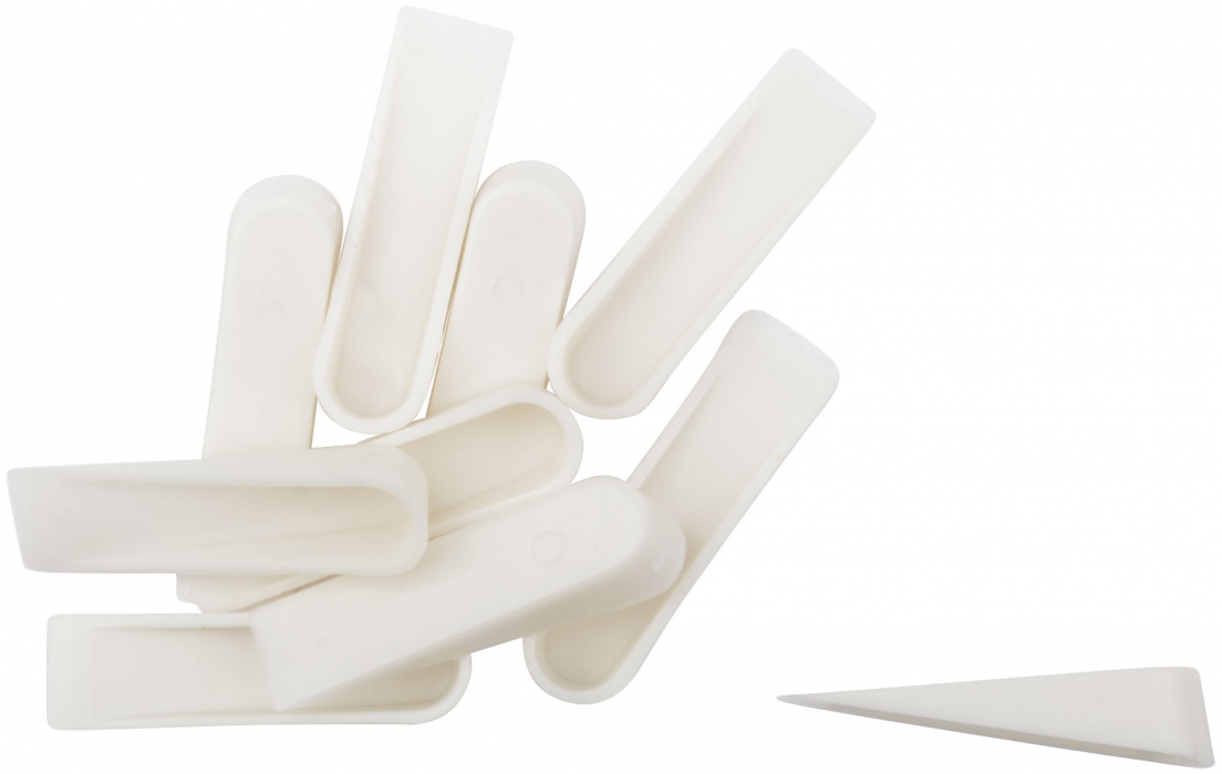 картинка Клинья для кафеля большие 32х8х9 мм, 50 шт от магазина Евродом