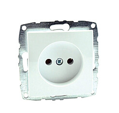 картинка Розетка Mono Electric 1-м скр. уст. б/з белая от магазина Евродом