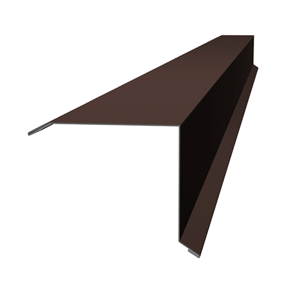 картинка Ветровая планка 120х70х40 с ЛКП 8017 от магазина Евродом