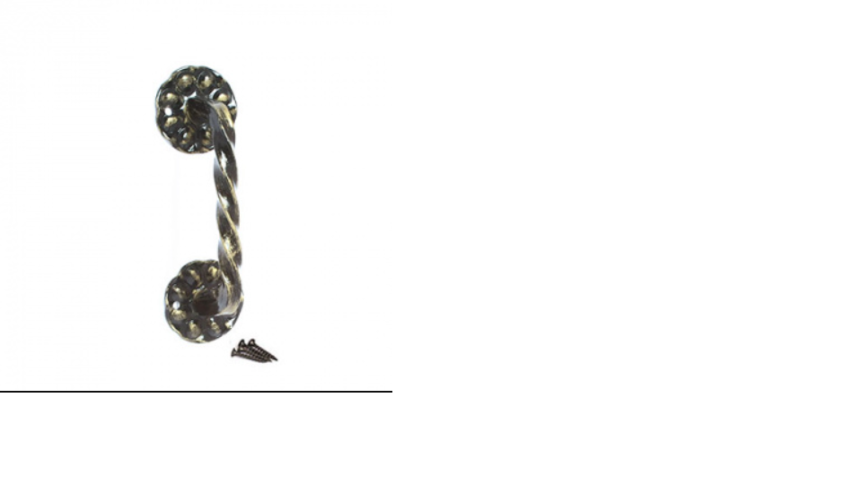 картинка Ручка-скоба "Витая" бронза (кованая) от магазина Евродом