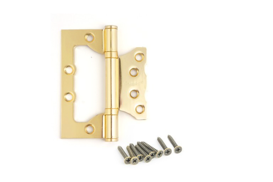 картинка Петля накладная Avers 100*75*2.5-B2-G от магазина Евродом