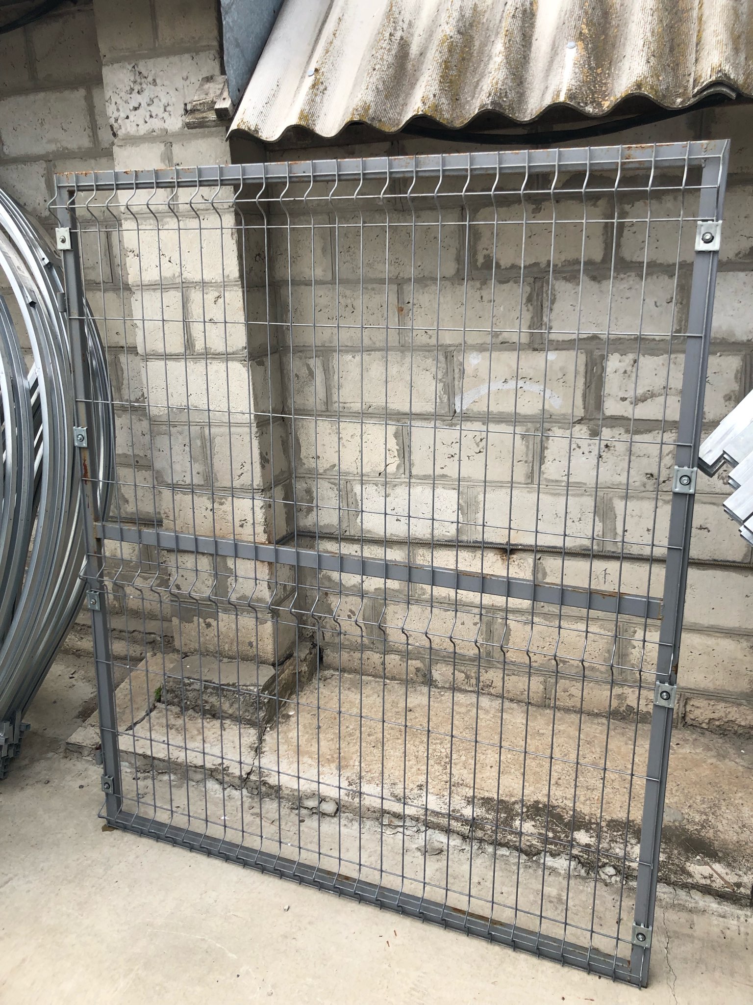 картинка Б/У Калитка с ограждением 1,4х1,73м от магазина Евродом