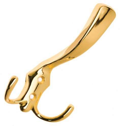 картинка Крючок одеж. 3-х рож. "Люкс" золото от магазина Евродом