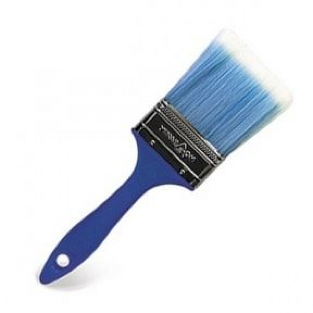 картинка Кисть плоская "Universal Aqua" 75мм, голубая иску от магазина Евродом