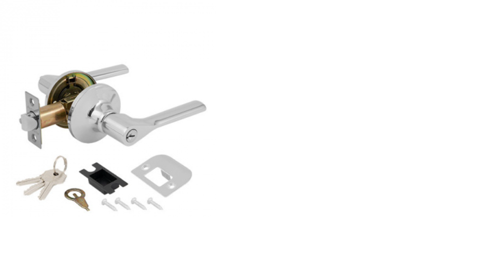 картинка Защелка Avers, 8083-01-CR, 00031332, ключ, хром от магазина Евродом