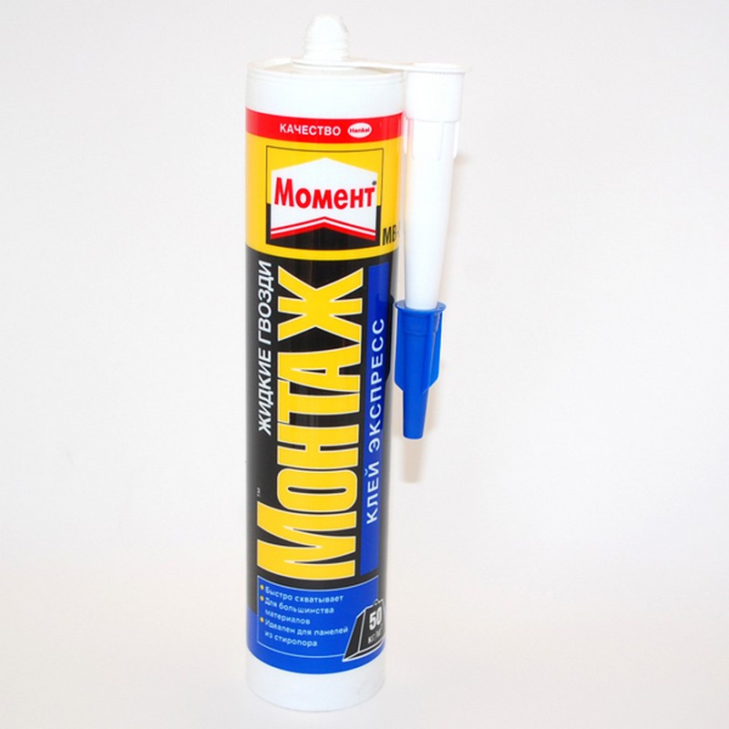 картинка Монтажный клей МОМЕНТ Монтаж 400г экспресс от магазина Евродом