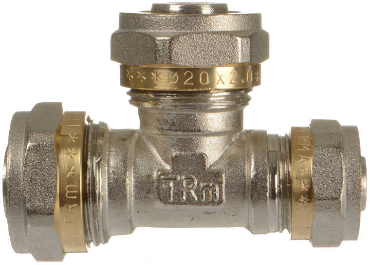 картинка МП Тройник 20х20х16 цанга от магазина Евродом