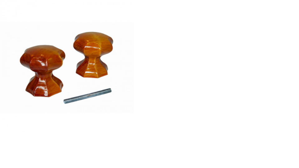 картинка Ручка-кнопка ЙО- гран. лиственница от магазина Евродом