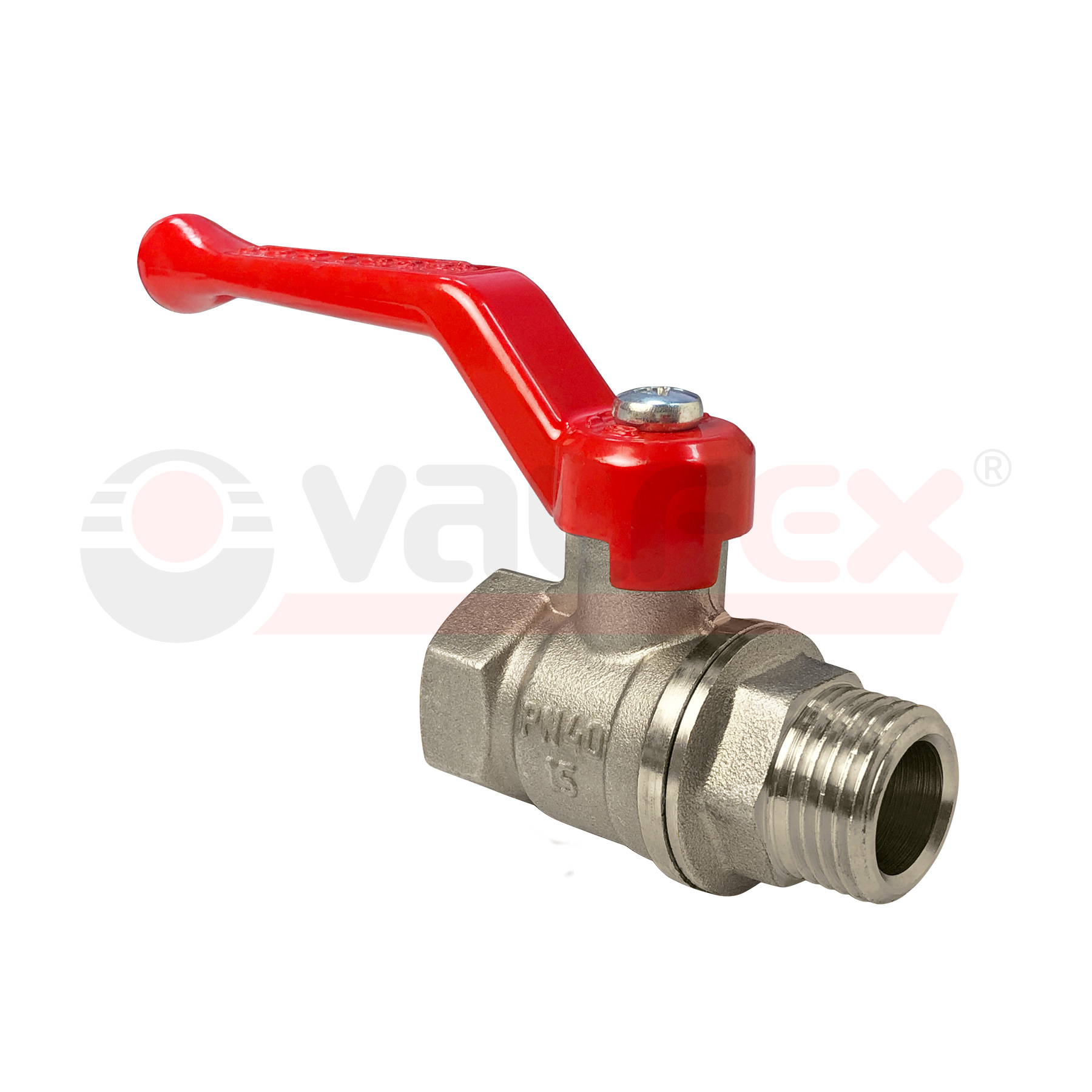 картинка Кран шар. VALFEX  ник. Ø1¼" внутр./нар. ручка  от магазина Евродом