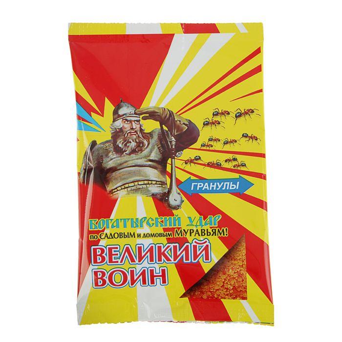картинка Великий Воин гранулы от муравьев 50г от магазина Евродом