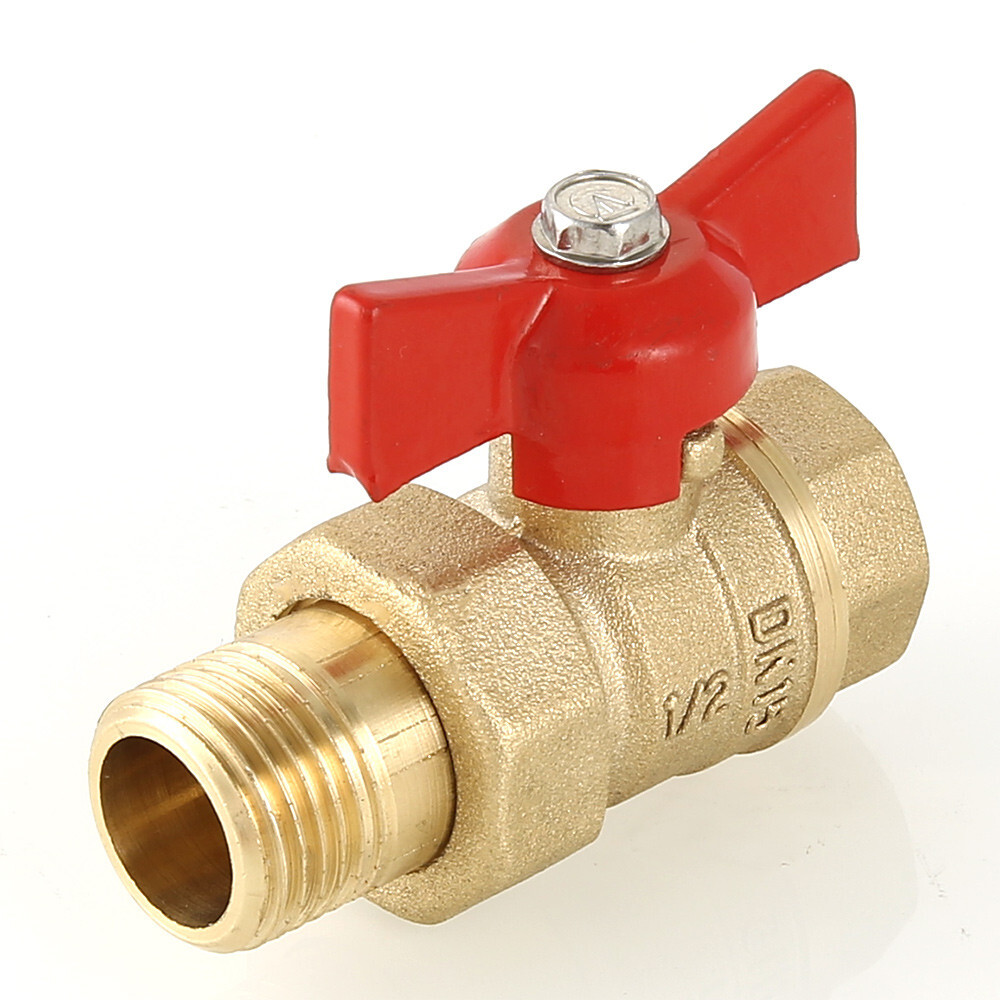 картинка Кран шар. VALFEX ник с полусгоном Ø1" внутр./нар. бабочка от магазина Евродом