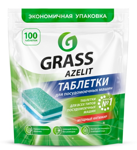 картинка Таблетки для посудомоечных машин Azelit (20шт) от магазина Евродом